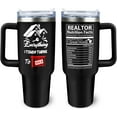 thumbnail image 2 of 40oz Tumbler with Handle and Straw, Realtor Gifts, Closing Gifts for Realtors, Real Estate Agent Gifts, Realtor Gifts for Women Men, Gifts for Realtors at Closing, Gift for a Real Estate Agent, 2 of 6