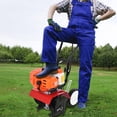thumbnail image 6 of TidBay Petrol Cultivator 2 Stroke 9000RPM 1.2L Fuel Tank 6-inch Working Depth 7.9-inch Tilling Width Digging 3HP/1.65kW 52cc Garden Mini Tiller Garden Accessory, 6 of 6