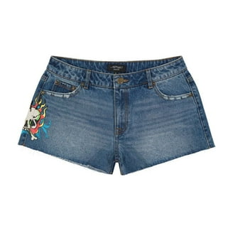 Ed Hardy Love Eternal Denim Shorts - WEHD8000-4 (Light Vintage, M