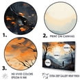 thumbnail image 3 of Designart "Mystic Wilderness In The Meadow" Meadow Floater Framed Canvas Wall Art, 3 of 5