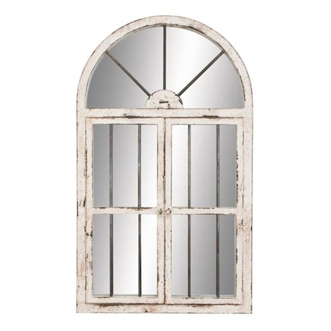 42 In Arched Window Wall Mirror Com 42 In Arched Window Wall Mirror, Wood Arch Window Mirror