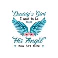 thumbnail image 2 of Women'S Angel Wings Floral Print T-Shirt, Polyester Blend, Casual Crew Neck, Medium Stretch, Geometric Pattern, Knit Fabric, for All-Season Comfort, 2 of 6