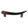 thumbnail image 6 of Set of 2 Rustic Western Buffalo Bison Ox Cattle Horns Barn Door Bar Pull Handles, 6 of 10