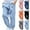Pink, variant on Zwiiyzr 3-10Y Toddler Baby Girls Boys Cotton Pants Elastic Waist Soft Harem Bloomers Summer Fall Long Pants Dark Blue