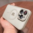 thumbnail image 1 of Luxury Clear For Magsafe Case For iPhone 14 13 12 11 15 Pro Max Plus Cases Magnetic Wireless Charge Translucent Shockproof Cover, 1 of 7