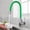 Green Pipe, variant on Orange Pipe Flexible Neck Kitchen Sink Faucet Chrome Universal Pipe Hot Cold Kitchen Mixer Tap Deck Mounted Bathroom Kitchen Tap