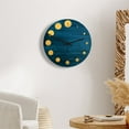 thumbnail image 4 of 12 Inch Wooden Wall Clock Silent Non-Ticking Decorative For Home Office Bedroom, 4 of 8