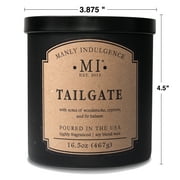 Manly Indulgence Wingman Scented Jar Candle - Classic Plus - 2 Wick - 16.5 oz - 60h Burn