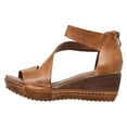 thumbnail image 2 of Antelope Women's Davi Leather Wedge Sandals, 2 of 5