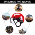 thumbnail image 1 of Casco de bicicleta para adultos con espejo y casco ajustable para deportes al aire libre (rojo) Likrtyny Accesorios para bicicletas, 1 of 6