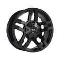 thumbnail image 2 of FX Wheel 312098101 FX12 Series 20 x 9 in. & 8 x 170 in. Truck Wheels, Satin Black - 1 mm Offset, 2 of 2