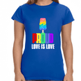 thumbnail image 2 of Proud LGBT Shirt Love is Love Shirt LGBTQ Pride Gay Lesbian Women Tops, 2 of 8