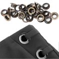 thumbnail image 1 of 100 Pcs Brass Cloth DIY Tool Knitting Accessory Anti Rust Leather Craft Eyelet(Bronze 8mm), 1 of 3