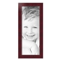 thumbnail image 2 of ArtToFrames 8" x 21" Cherry Picture Frame, 8x21 inch Red Wood Poster Frame (WOM-4333), 5 Pack, 2 of 7