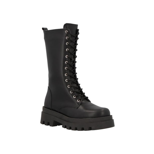 Botas Casuales Largas Mujer REAL JUNGLE 80701 Negro 23.5