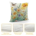 thumbnail image 4 of YINGXI Throw Pillow Covers Garden Flower Decorative Pillows for Couch Sofa Garden Patio Decor 24x24in, 4 of 5