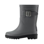 Oaki Kids Rubber Rain Boots with Buckle