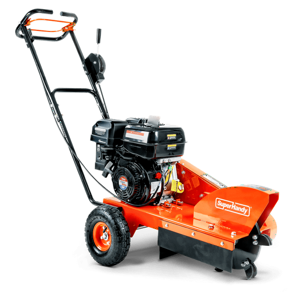 Compact Stump Grinder Pro - 9HP, 12" Cutting Blade, Effortless Stump Removal