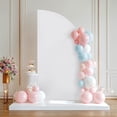 thumbnail image 2 of EastVita Wedding Arch Cover Spandex Fitted Arch Covers Round Top Chiara Arch Backdrop Cover for Baby Party Birthday Banquet Shower-1PC, 2 of 7