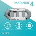 thumbnail image 3 of Intex Mariner 4 Inflatable Raft River/Lake Dinghy Boat Set & Motor Mount Kit, 3 of 12