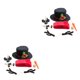 thumbnail image 3 of Inteprter Snowman Dress Up Kit Home Scene Interesting Christmas Layout Exquisite DIY Party Set Decoration Supplies Outdoor Type1 NO1, 3 of 6