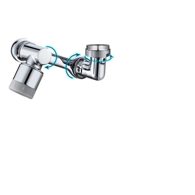 Universal Extension Faucet Splash Spray Head 1080 Degree Rotating Washbasin Tap Splash Aerator Robot Faucet Arm Filter Faucets ,Easy to Install
