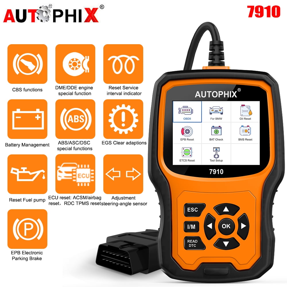 Autophix 7910 obd2 dispositivo diagnostico Scanner auto tutti i sistemi DPF EPB per BMW/MINI 