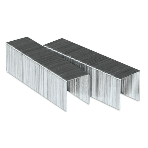 Light Touch Heavy-Duty Staples, 0.63" Leg, 0.5" Crown, Steel, 2,500/box