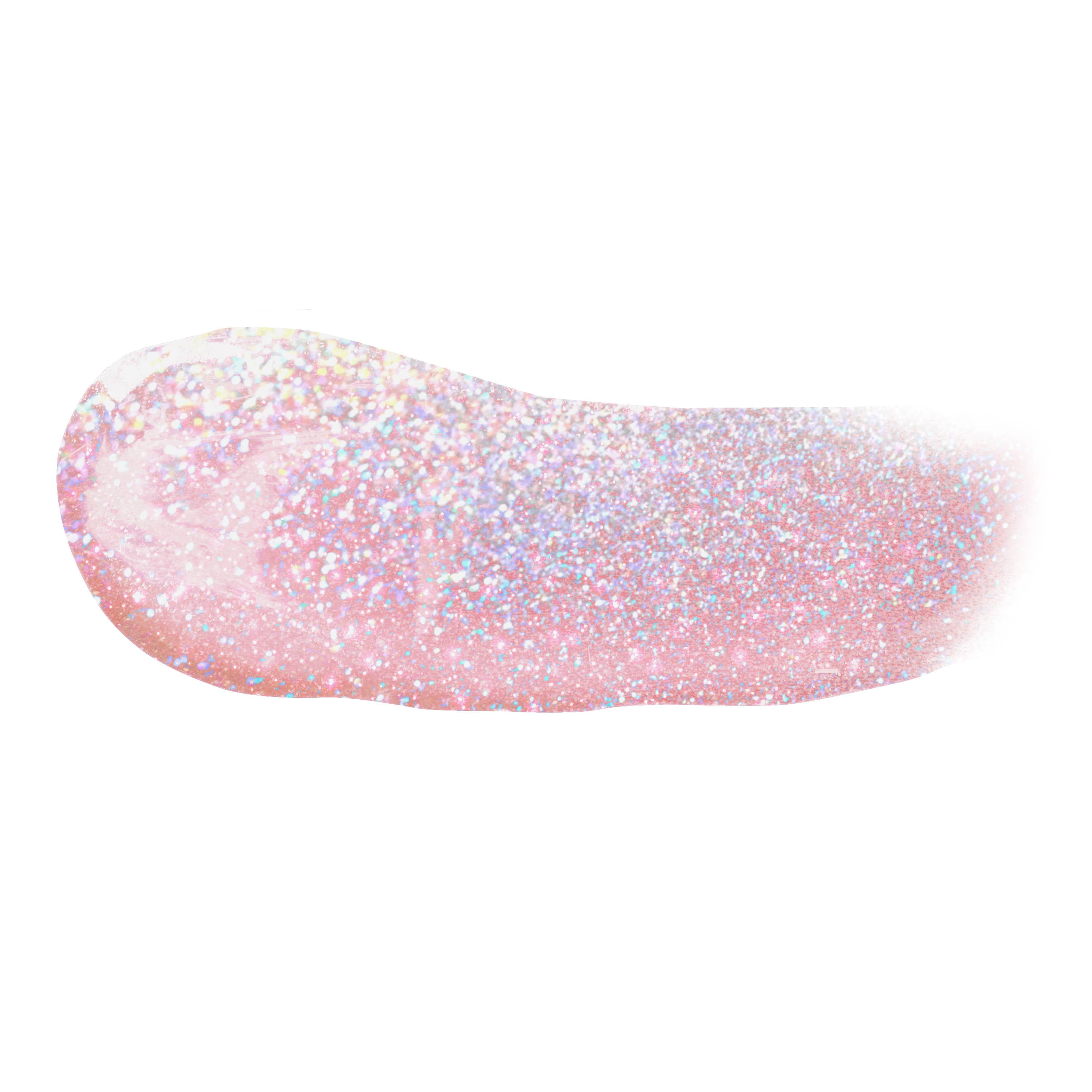(4 pack) L.A. COLORS Moisturizing High Shine Holographic Shimmer Lip-gloss, Sugar Lips, 0.14 fl oz