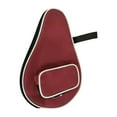 thumbnail image 4 of Kuntesetty Pingpong Paddle Case Carrier Protective Pouch for Game Traveling Competition Claret, 4 of 9
