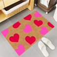 thumbnail image 2 of Warm Welcome Mat Gift Doormats For Gift Valentine'S Day Floor Mats Holiday Mats Welcome Door Mats Polyester Door Mats Carpet Valentines Day Decorations, 2 of 7