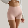 thumbnail image 2 of Short Leggings for Women with Pockets Breathable Comfortable Spandex Sweat Shorts Stretch Yoga Gym Workout Pant (XL, Pink 01), 2 of 5