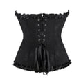 thumbnail image 3 of Grebrafan Corset Bustier Renaissance pour Femmes Black M, 3 of 5