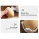 thumbnail image 3 of Ceramic Salt and Pepper Shaker Set, Mini Brown Egg Shaped Shakers with Carton Design Holding Stand, 3 of 5