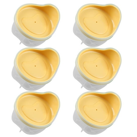 

6Pcs High-temperature Resistant Molds Steamed Egg Molds Steamed Cake Molds
