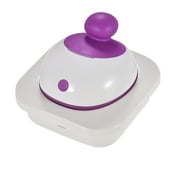 Angle View: Electric Scalp Massager Cordless Head Massager with 4 Kneading Heads Portable Handheld Head Scratcher Stress Relax for Muscles Back Shoulder Calf