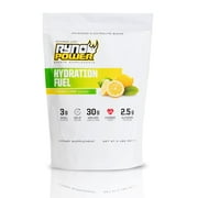 Ryno Power Hydration Fuel - Advanced Electrolyte Formula + BCAA's - Gluten Free - Sustained Energy and Muscle Recovery - (Lemon Lime)