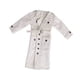 thumbnail image 4 of Figura 1/6 Cortavientos largo DIY Muñeca Vestida Coleccionable Miniatura de Moda Blanco, 4 of 9