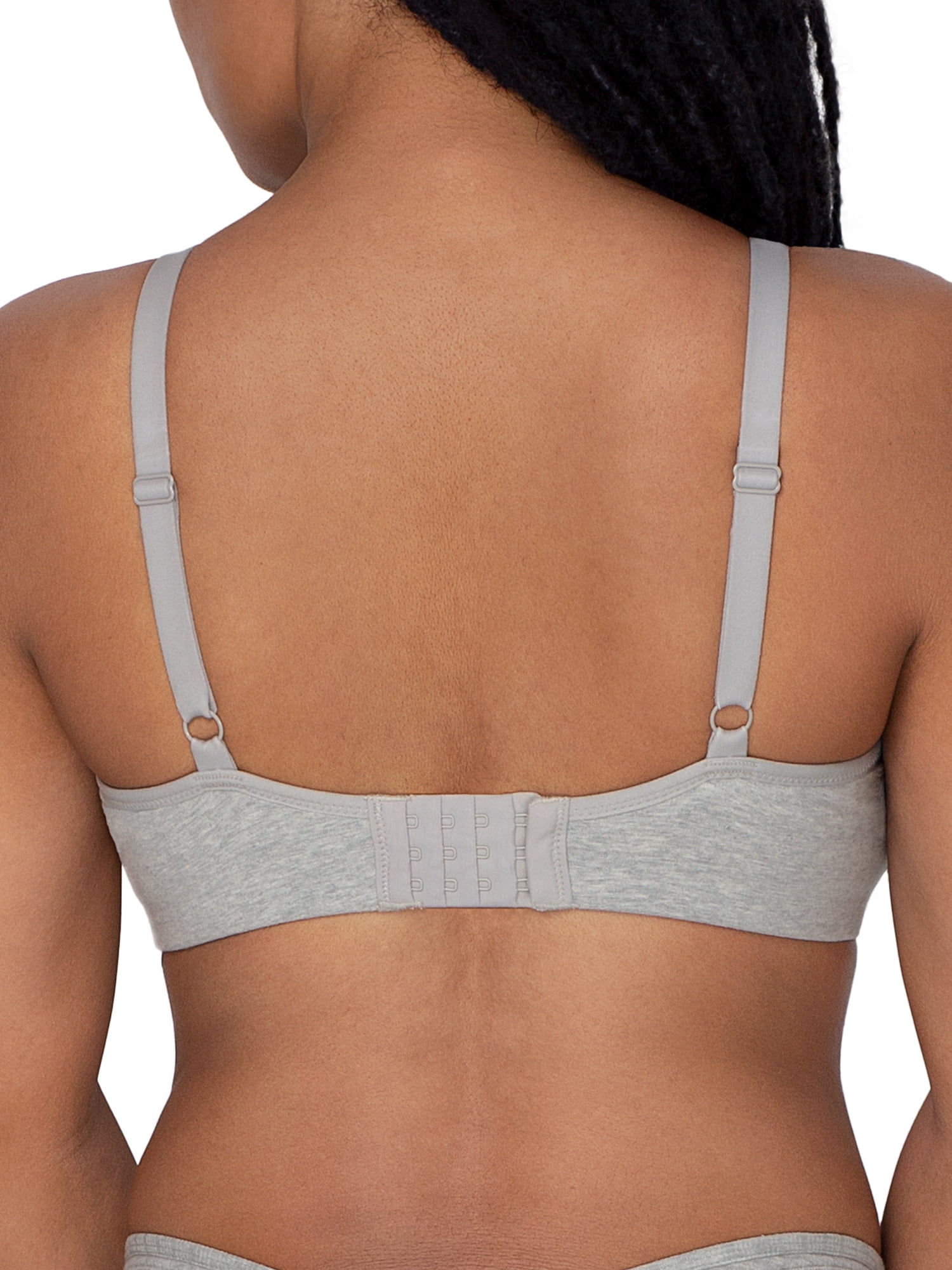 Smart & Sexy Women's Comfort Cotton Scoop Neck Unlined Underwire Bra, Style-SA1410