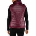 thumbnail image 3 of Nicole Miller Women's Reversible Quilted Faux Fur Insulated Puffer Vest, 3 of 6