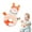 Orange, variant on FastXmas Baby Soft Rattles Shaker, Infant Developmental Hand Grip Baby Toys,Educational Baby Sensory Learning Toys for Baby and Stuff from 3-6-9-12 Months Old