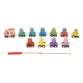 thumbnail image 2 of Kids Fishing Blocks  Set, Different Colors Wood Fish Number Blocks  Toy Magnetism  For Home Play, 2 of 8