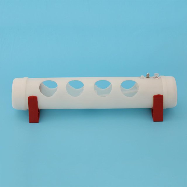 Aves Automáticas Bebidas para Beber Granja Y Automáticas Pollo / Bebederos / Bebederos con Copas Tazas de Riego Patios de Plástico Rojo 8 agujeros