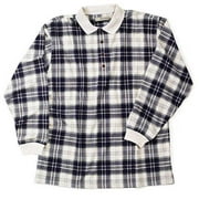 Basic Equipment Long Sleeve Plaid Polo