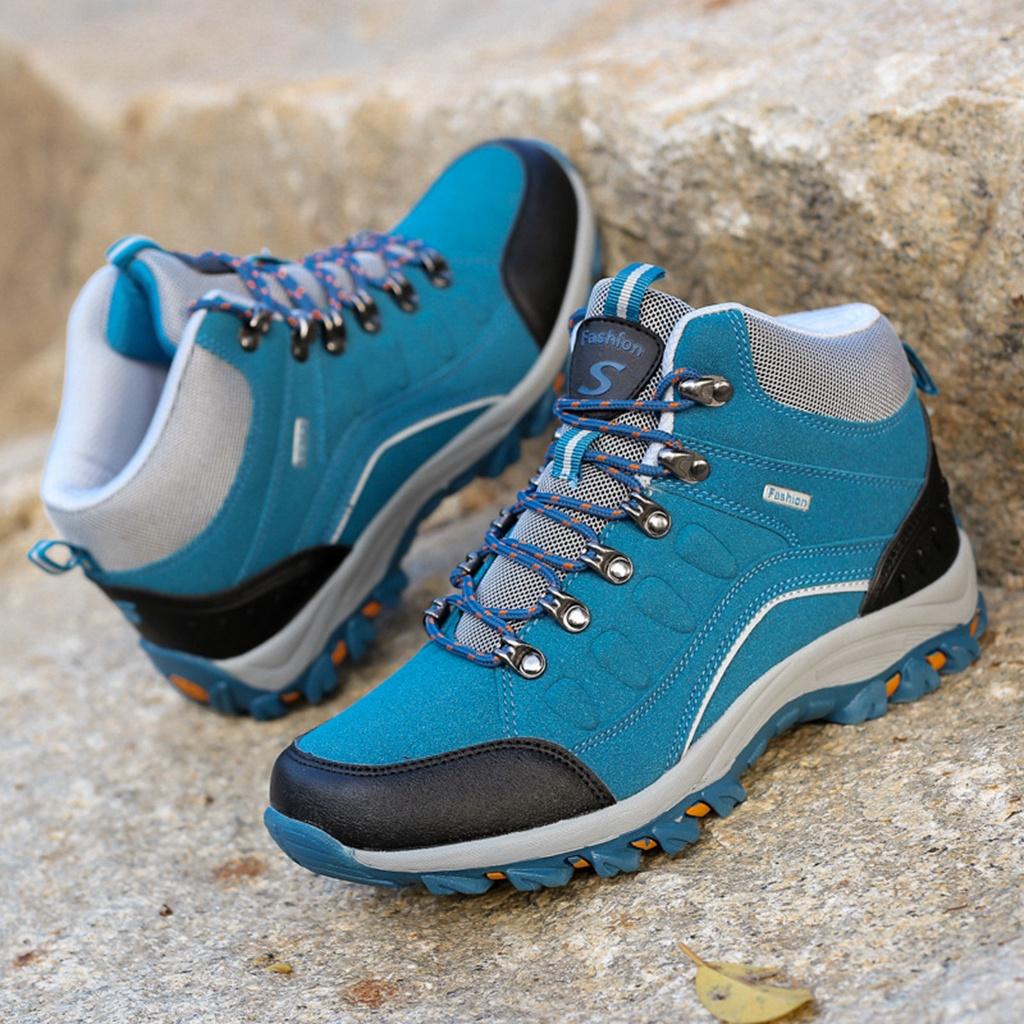 Men's Hiking Boots Waterproof Non-Slip Climbing Trekking Sneakers Outdoor Ankle Boots Hiking Shoes