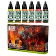 thumbnail image 1 of Green Stuff World Flaming Orange Acrylic Paint Set, 6 Colors x 17ml for Miniatures & Models, 1 of 3