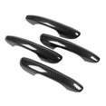 thumbnail image 4 of Exterior Door Handle Cover, Carbon Fiber Pattern Anti Aging Side Door Handle Protector ABS Unique  for Cars, 4 of 8