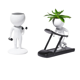 thumbnail image 3 of Suculentas deportivas, plantas en maceta, macetas, macetas para yoga, suculentas, macetas, bulbos divertidos, decoraciones B, 3 of 8