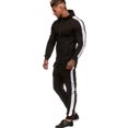 thumbnail image 1 of goowrom Man Zipper Hooded Sweatshirt+Running Jogging Pant Athletic Clothes, 1 of 7