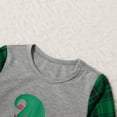 thumbnail image 2 of Anbech Christmas Family Pajamas Matching Nightgowns Graphic Long Sleeve Sleepwear Pjs Set, 2-Piece, Unisex, 2 of 6